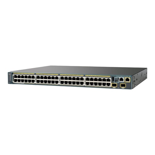 [WS-C2960S-48FPD-L] Cisco Catalyst 2960S 48 10/100/1000 Ethernet PoE 740W, 2 x 10G SFP+ LAN Base