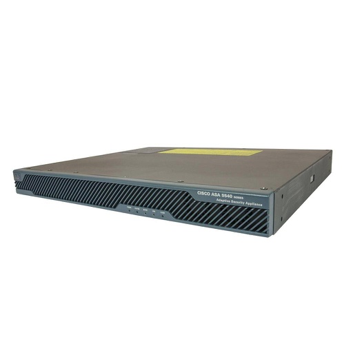 [ASA5540-BUN-K9] Cisco ASA 5540 Firewall Edition includes 4 Gigabit Ethernet interfaces + 1 Fast Ethernet interface, 5000 IPsec VPN peers, 2 SSL VPN peers, 3DES/AES license