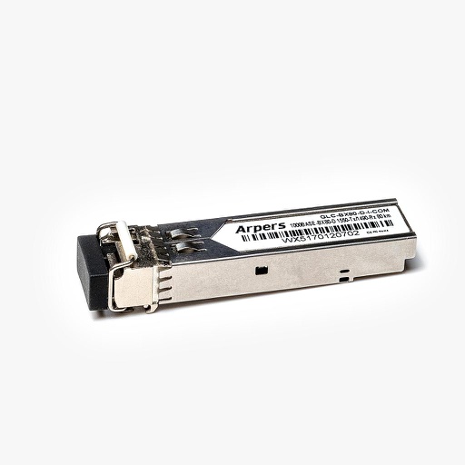 [GLC-BX80-D-I-COM] Arpers 1000BASE-BX80-D SFP  Tx1550nm/Rx1490nm  SMF 80km LC Simplex DOM compatible with Cisco