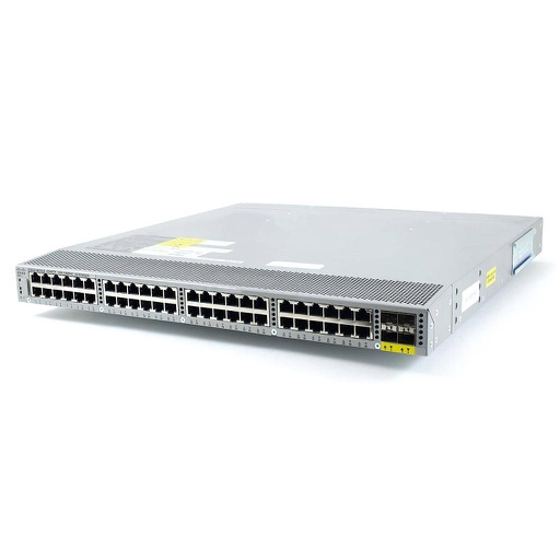 [N2K-C2248TP-1GE] Cisco Nexus 2248TP Series 1GE Fabric Extender, 2 AC PS, 1 Fan Module (Standard Airflow/port side exhaust), 48x100/1000Base-T + 4x10GE