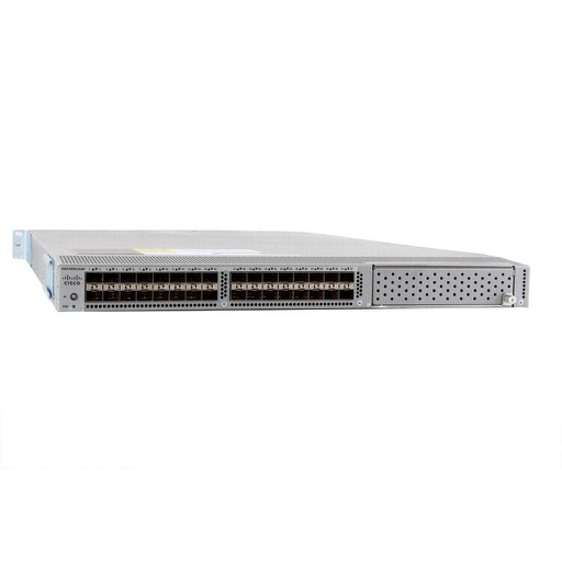 [N5K-C5548P-FA] Cisco Nexus 5548P chassis includes 32 SFP+ fixed ports, Front-to-Back Airflow, two 750W AC Power Supplies, Fan Trays, 1 Expansion Slot