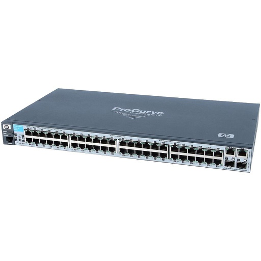 [J9088A] HP ProCurve 2610-48 Switch, 48 auto-sensing 10/100 ports & 2x 10/100/1000 RJ-45 & 2x SFP uplinks