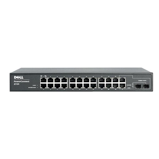 [P2743NP] Dell PowerConnect 2724 24-Port Gigabit Ethernet Managed Switch