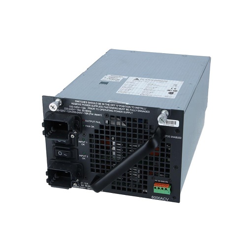 [PWR-C45-6000ACV] Cisco 6000W AC power supply (with integrated PoE) for Catalyst 4500 Series