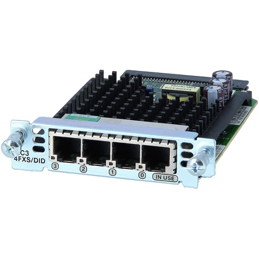 [VIC3-4FXS/DID] Cisco 4-port FXS/DID voice/fax interface card