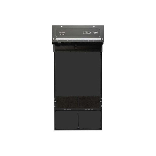 [CISCO7609] Cisco 7609 enhanced service-provider chassis (includes redundant tiered-speed fan trays, cable manag