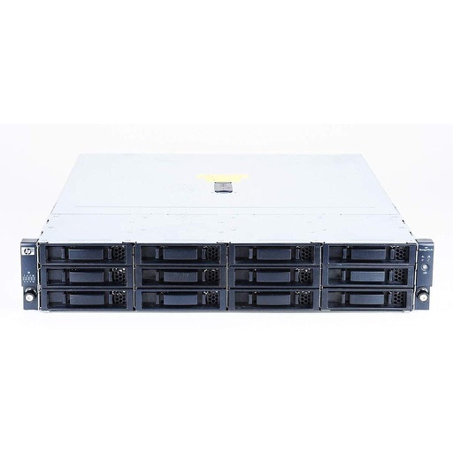 [AJ940A] HPE D2600 12LFF 2U Storage Enclosure (2x power supplies & 2 fans & 2x 519316-001 6Gb SAS I/O Modules)