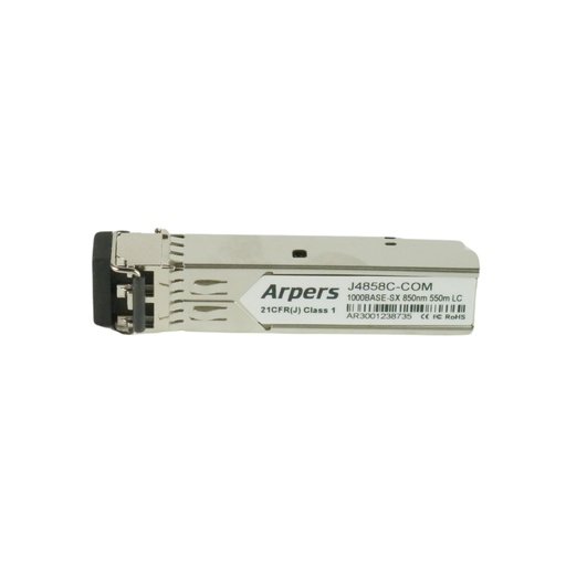 [J4858C-COM] Arpers 1000Base-SX SFP Multimode mode 850nm, 550m, LC Dúplex, MMF for HP