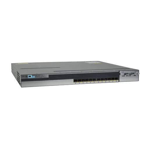 [WS-C3750X-12S-E] Cisco Catalyst 3750X Stackable 12 GE SFP Ethernet ports, with one 350W AC power supply 1 RU, IP Services feature set