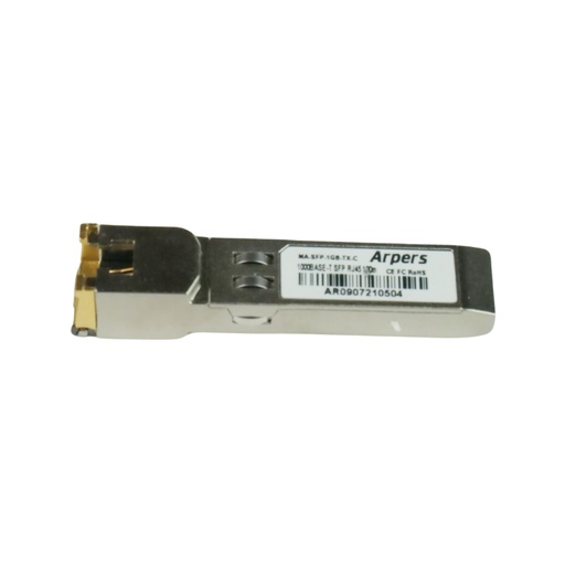 [MA-SFP-1GB-TX-COM] Arpers Transceiver, SFP, 1000Base-T, Copper RJ45, 100m, for Cisco Meraki