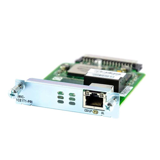 [HWIC-1CE1T1-PRI] Cisco 1 Port Channelized T1/E1 and ISDN PRI High Speed WAN Interface Card