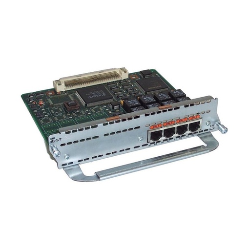 [NM-4B-S/T] Cisco 4-Port ISDN BRI Network Module (S/T Interface)