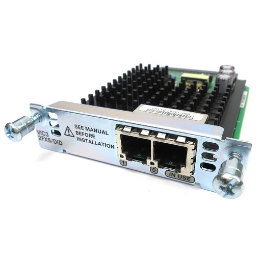 [VIC3-2FXS/DID] Cisco 2-port FXS/DID voice/fax interface card