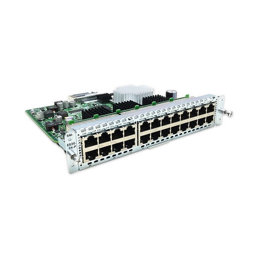 [SM-ES3G-24-P] Cisco Enhanced EtherSwitch SM, Layer 2/3 switching, 24 ports GE, POE capable