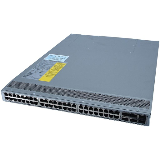 [N9K-C93108TC-EX] Cisco Nexus 9K Fixed with 48p 100M/1G/10G BASE-T and 6p 40G/100G QSFP28