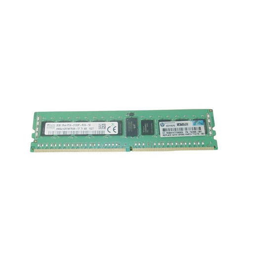 [726718-B21] HPE 8GB 1Rx4 PC4-17000P-R (DDR4-2133) Registered CAS-15 Memory Kit