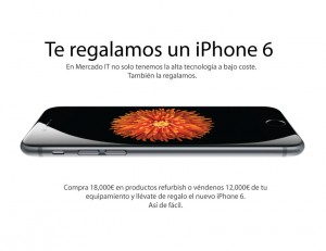 Mercado IT te regala un Iphone 6