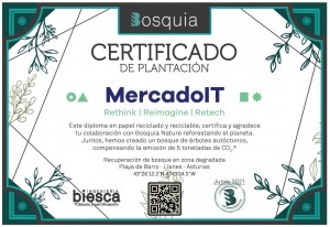 Certificado Bosquia